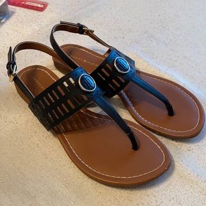 Tommy Hilfiger Black Smith Sandals